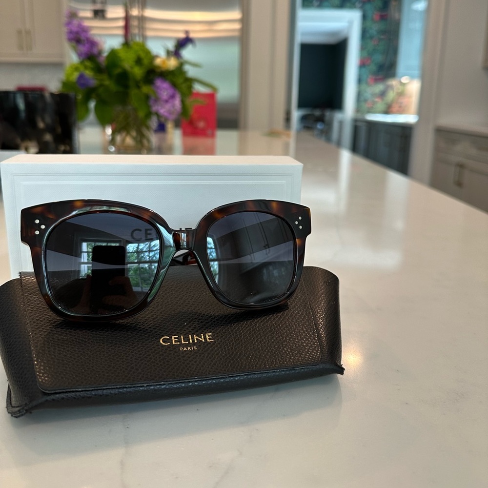 Celine Tortoise Sunglasses
